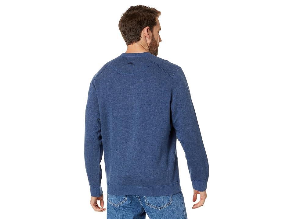 Tommy Bahama Flip Coast Abaco (Blue Note Heather) Men's Sweatshirt Product Image