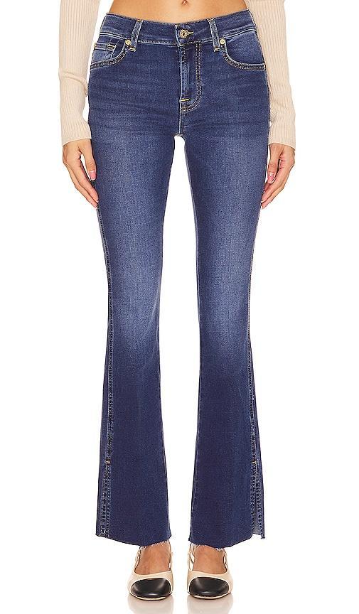 7 For All Mankind Bootcut Tailorless in Blue. Size 32, 34. Product Image