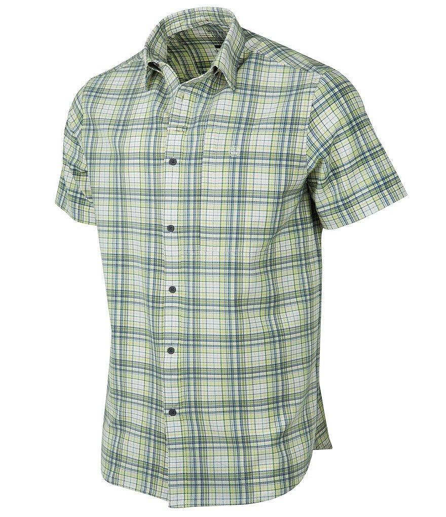 Beretta Hovis Flex Short Sleeve Checked Woven Shirt Product Image