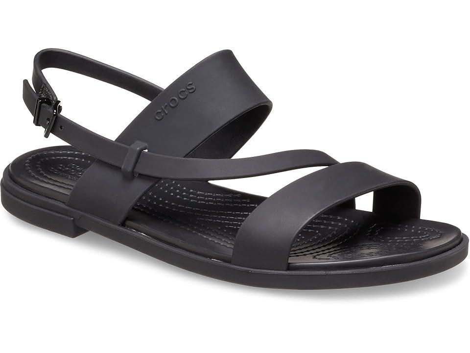 Crocs Tulum Strappy Sandal Black) Women's Shoes Product Image