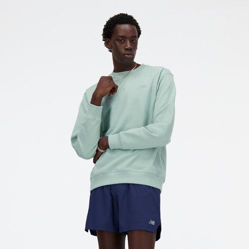 New Balance Men's Athletics French Terry Crew Shirt Product Image