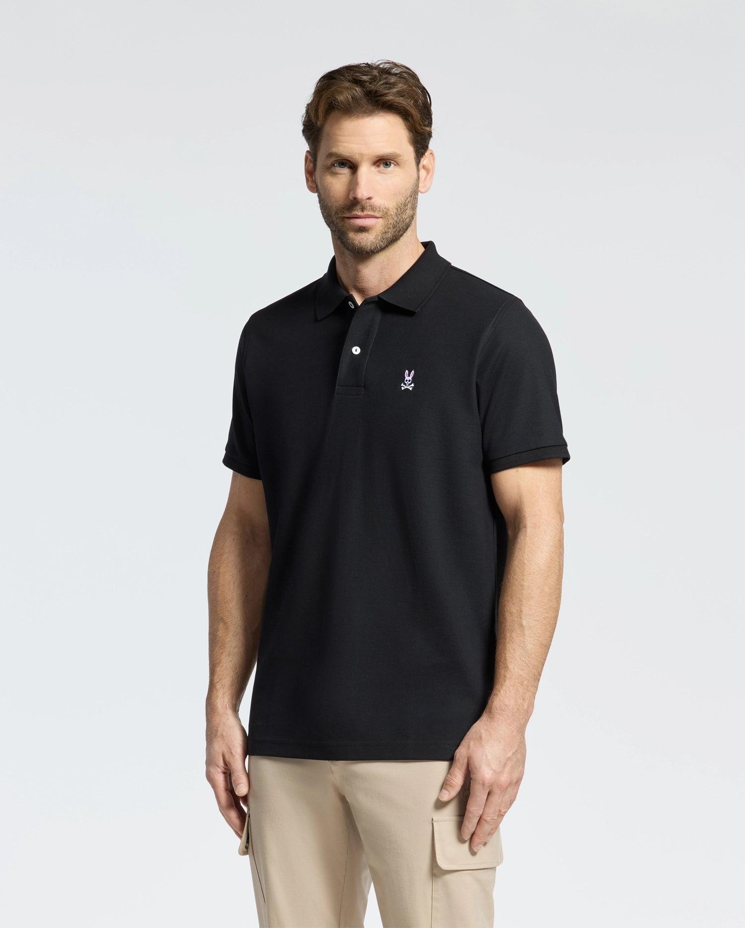 MENS CLASSIC PIQUE POLO SHIRT - B6K001B200 Product Image