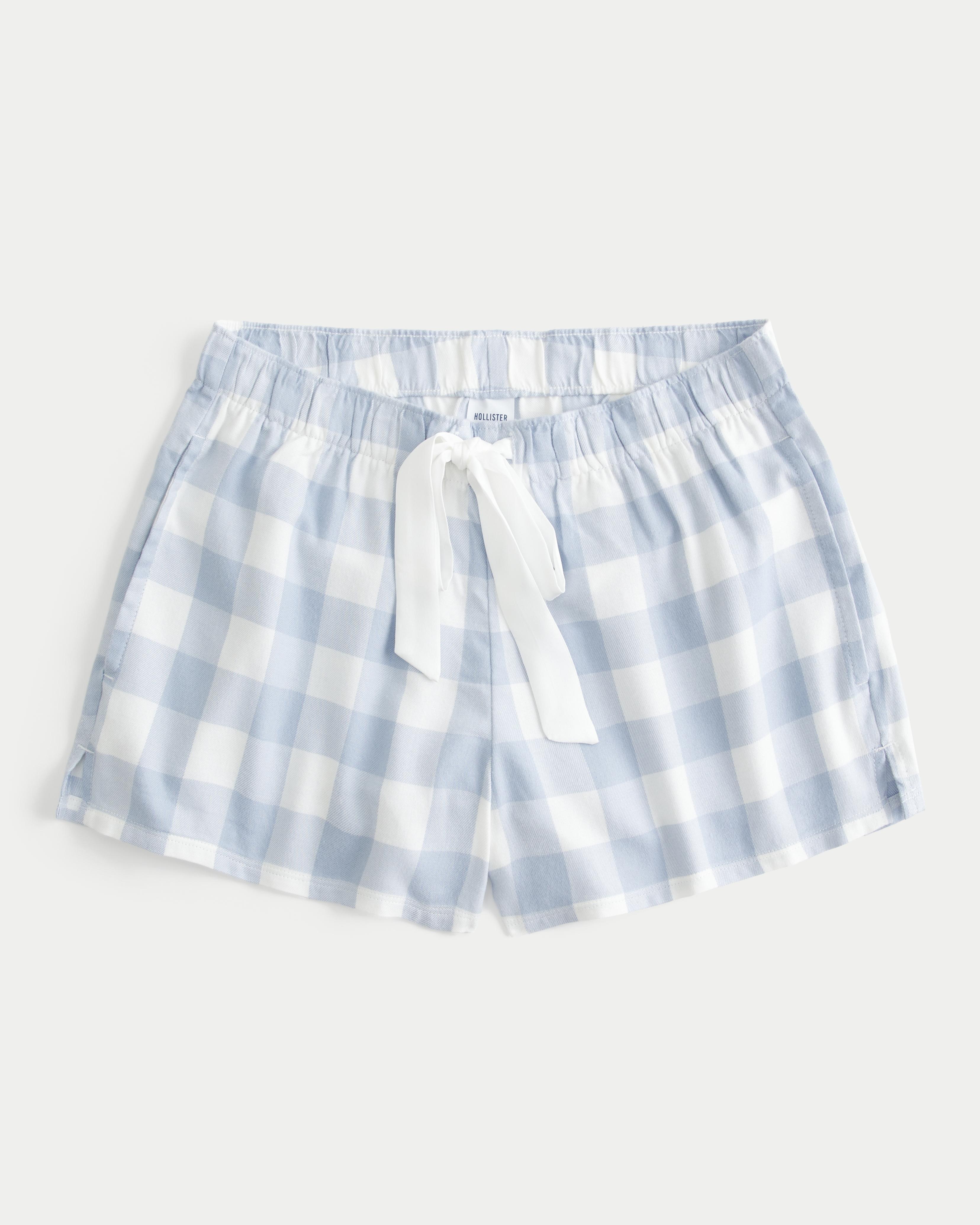 Flannel Tie Shorts Product Image