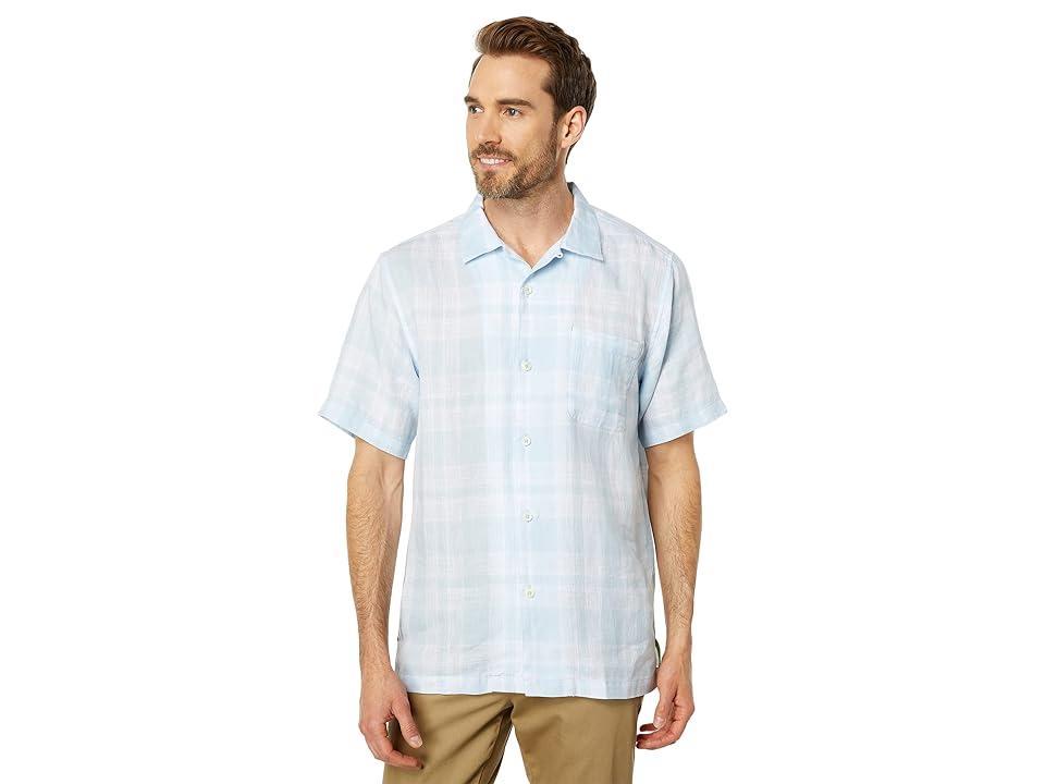 Tommy Bahama Laurel Canyon Plaid Sky) Men's Clothing Product Image