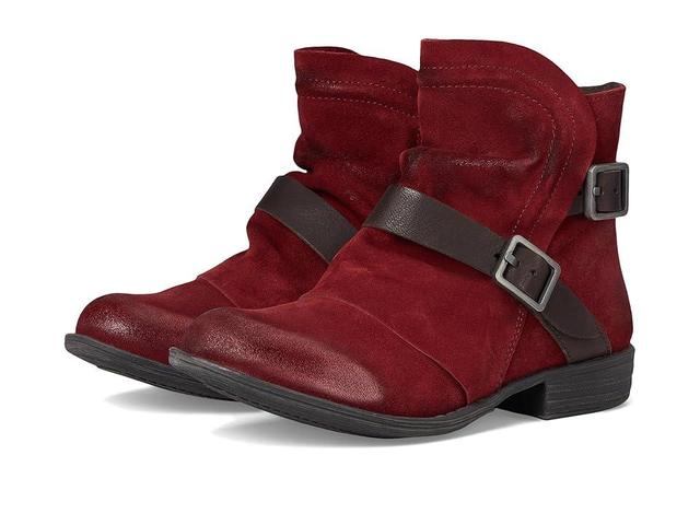 Miz Mooz Domenique (Merlot Suede) Women's Boots Product Image