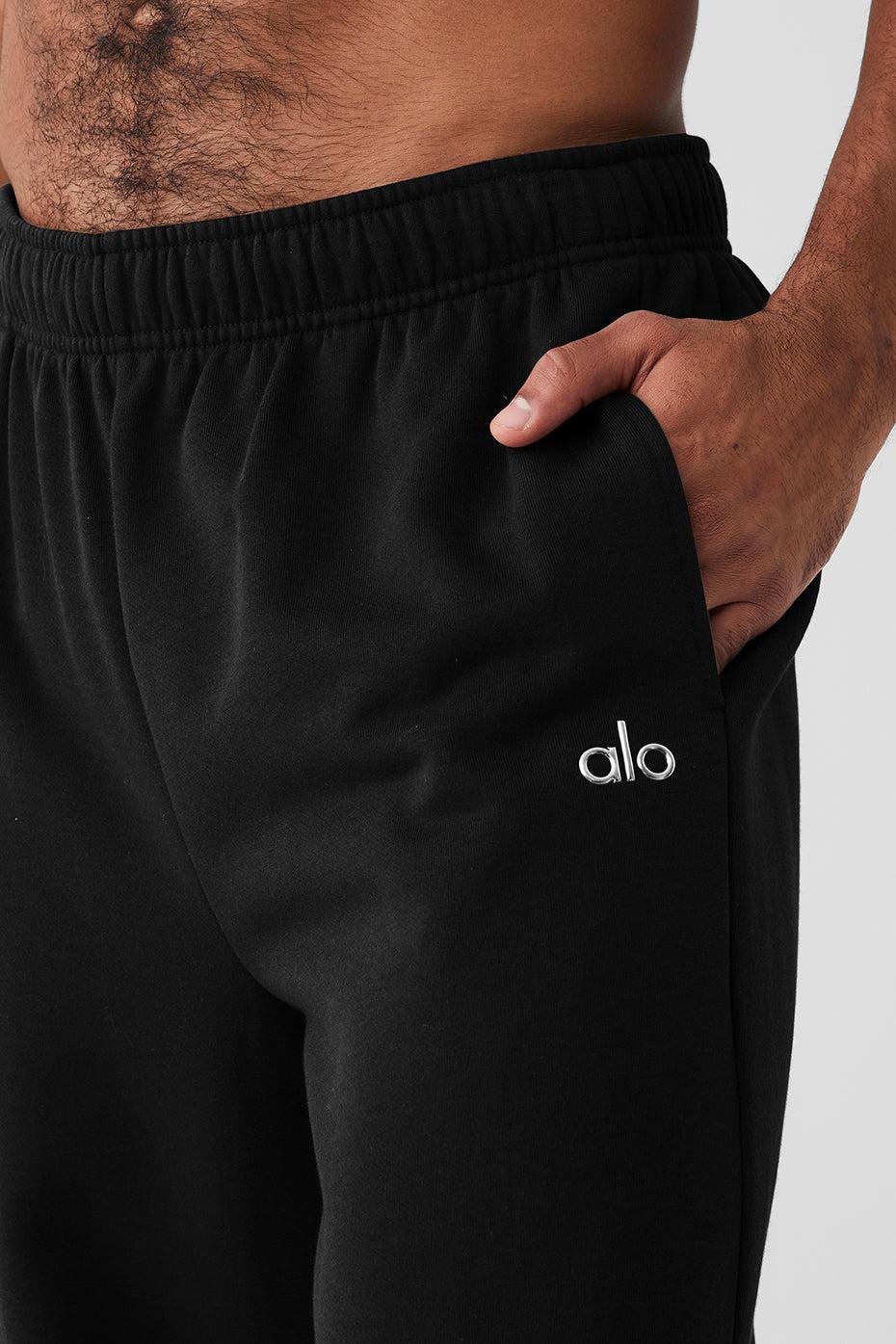 Accolade Straight Leg Sweatpant - Black Male Product Image