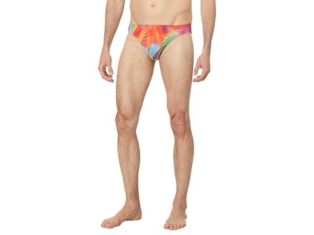 2(X)IST Sliq Hip Brief (Rainbow Swirl) Men's Underwear Product Image