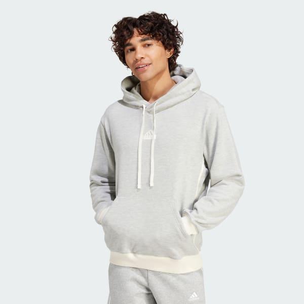 Lounge French Terry Colored Mélange Hoodie Product Image