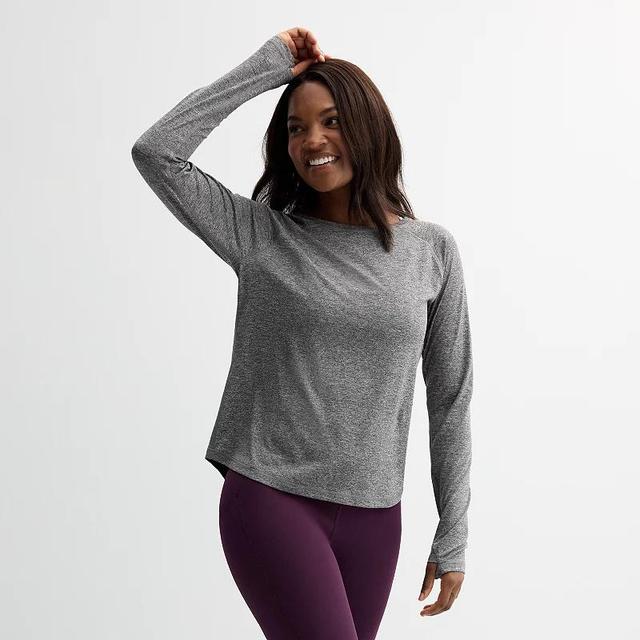 Womens Tek Gear Dry Tek Long Sleeve T-Shirt Product Image