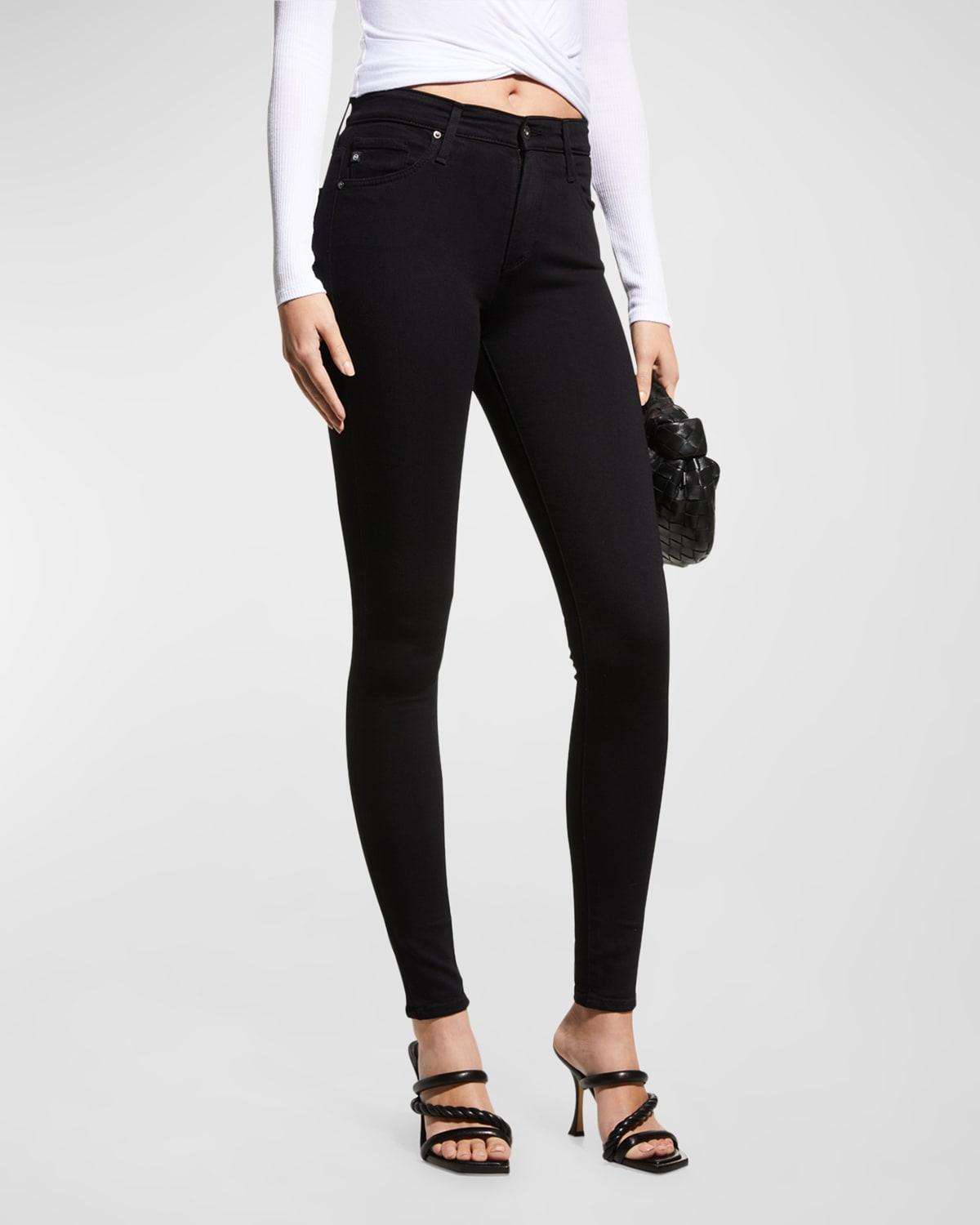 Farrah High-Waist Stretch-Denim Skinny Jeans product image