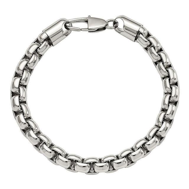 Mens Stainless Steel Chain Bracelet Product Image