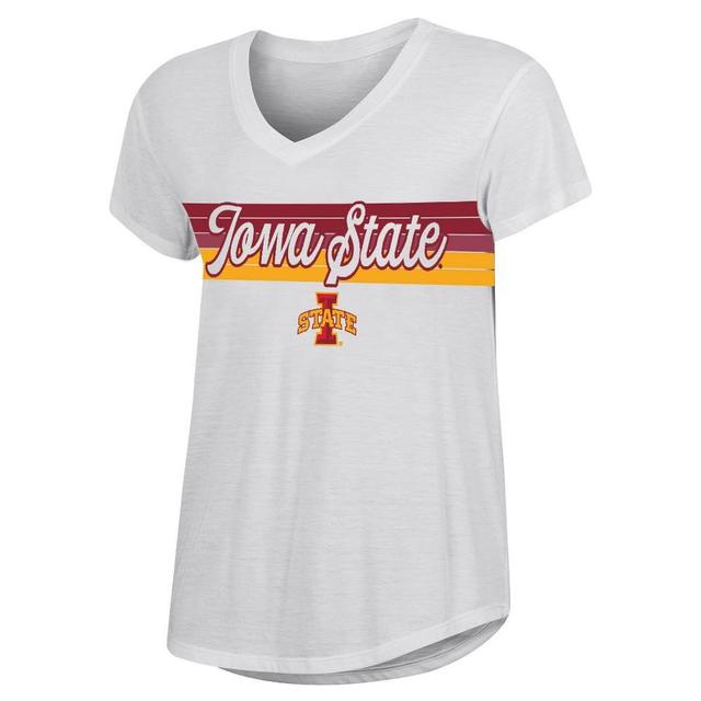 NCAA Iowa State Cyclones Womens V-Neck T-Shirt Product Image