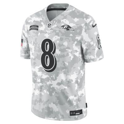 Lamar Jackson Baltimore Ravens Salute to Service Men's Nike Dri-FIT NFL Limited Jersey Product Image