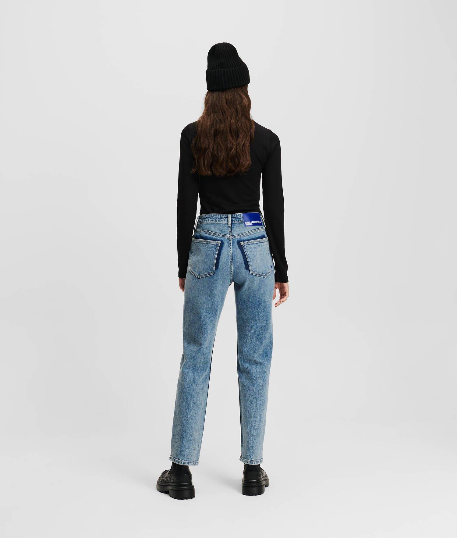 KLJ HIGH-RISE TAPERED JEANS Product Image