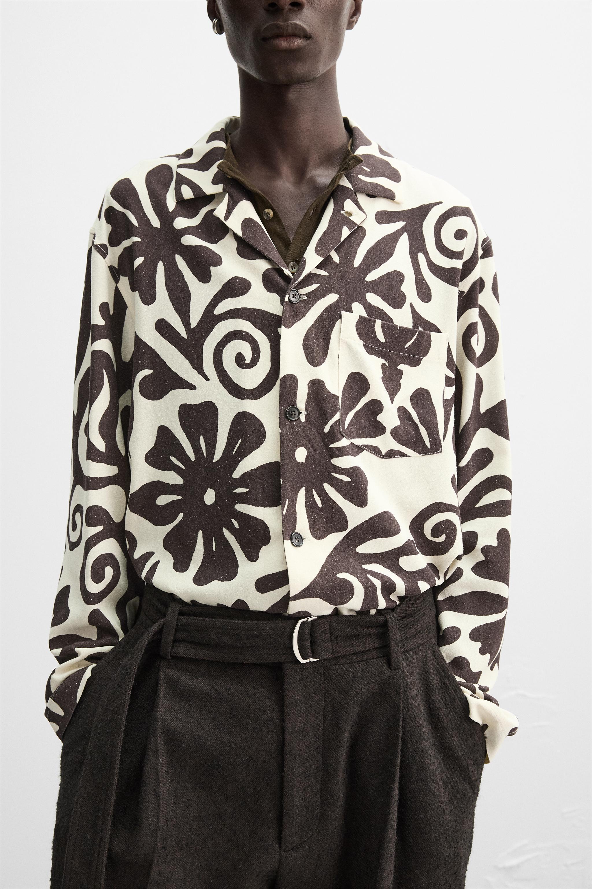 PRINTED SILK SHIRT X NANUSHKA Product Image