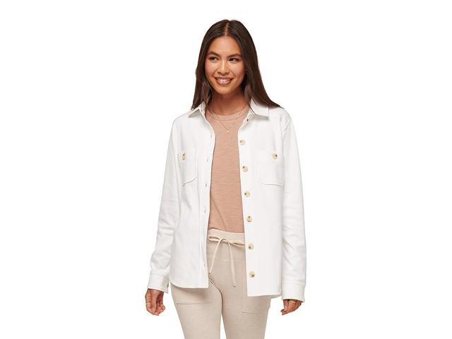 TravisMathew Cloud Shacket Women's Clothing Product Image