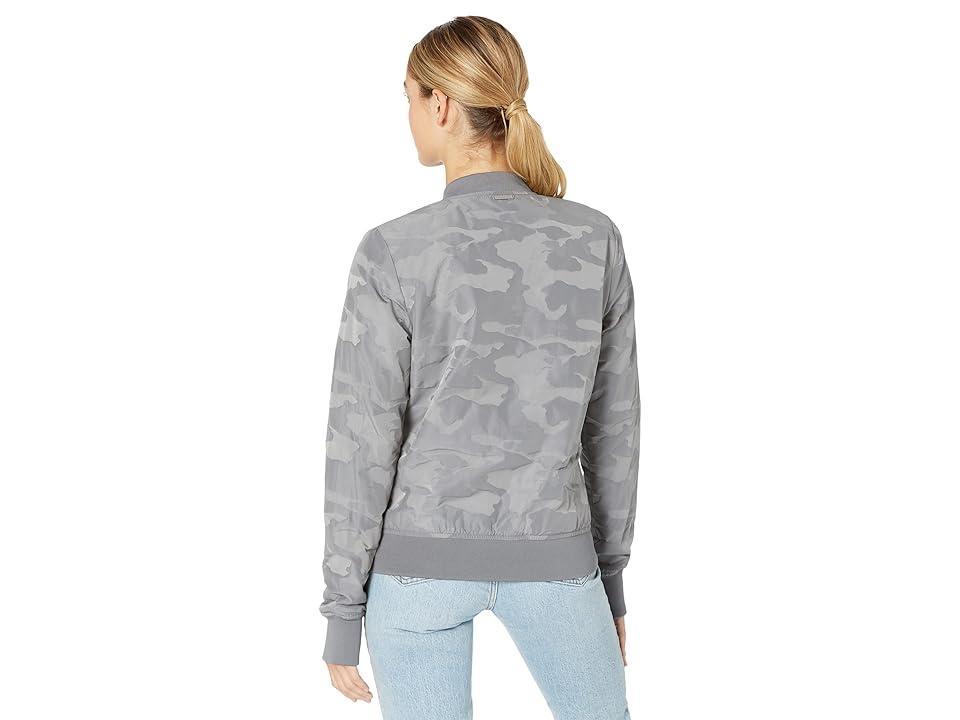 Blanc Noir Reversible Camo Print Bomber Jacket Product Image