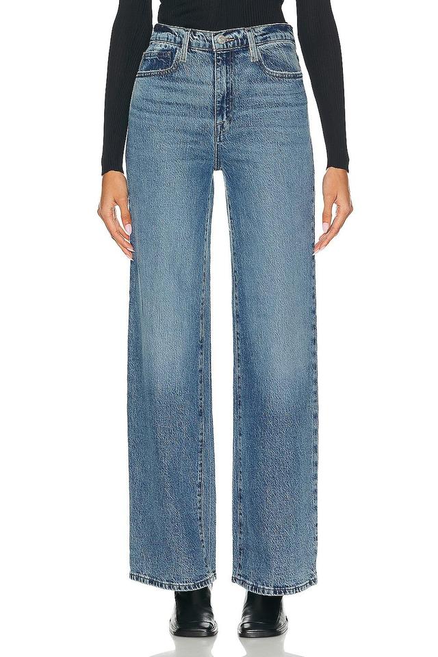 Frame Le Jane High Rise Wide Leg Jeans in Lomina Product Image