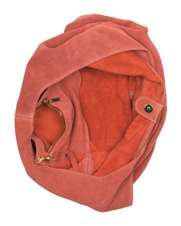 Suede Slouchy Hobo Bag for Women Product Image