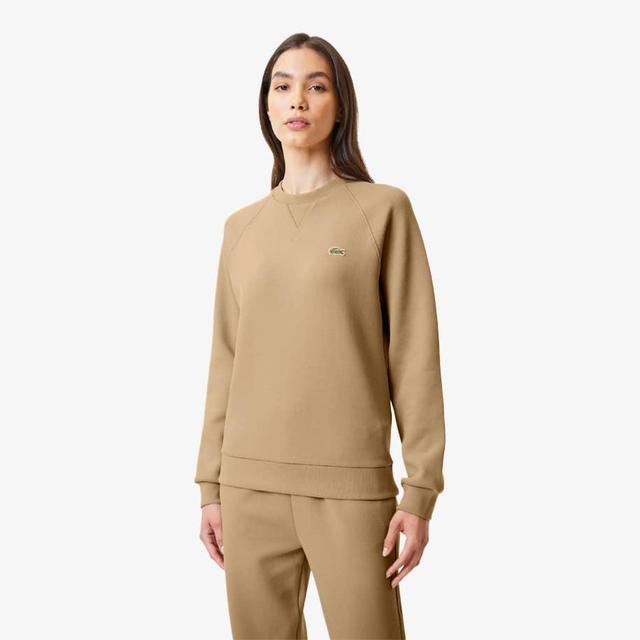 Women’s Crew Neck Piqué Sweatshirt Product Image