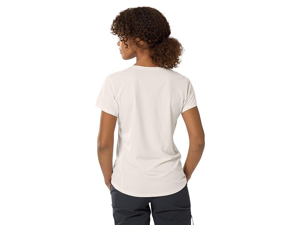 Arc'teryx Taema Crew Short Sleeve (Arctic Silk Heather) Women's Clothing Product Image