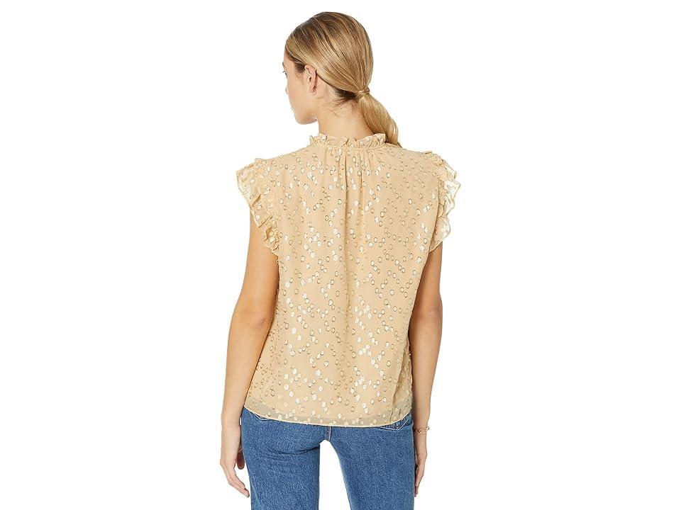 Marie Oliver Tate Top (Taupe) Women's Clothing Product Image