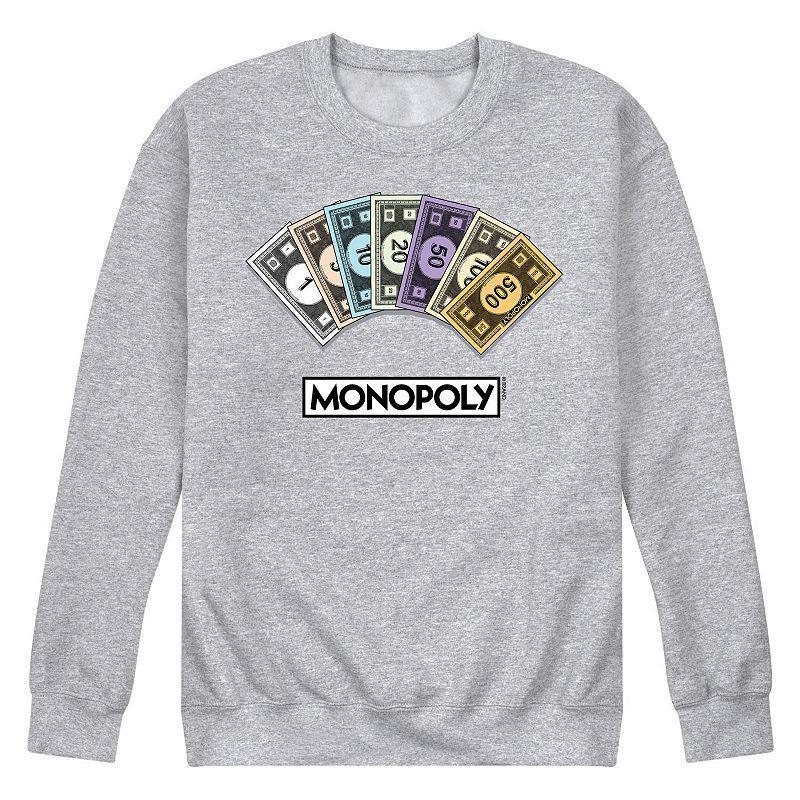 Mens Monopoly Money Stack Fleece Sweatshirt Product Image