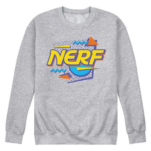 Mens Nerf 90s Logo Fleece Sweatshirt Blue Product Image