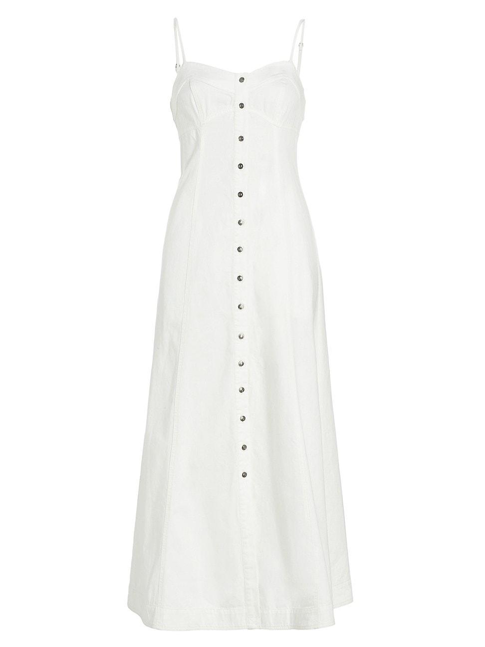 Womens Just Jill Cotton Midi-Dress Product Image