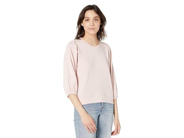 Splendid Eco Bubble Sleeve Pullover (Blush) Women's Clothing Product Image