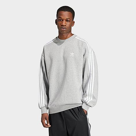 Adidas Mens Originals adicolor 3-Stripes Oversized Crewneck Sweatshirt Product Image