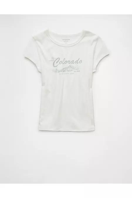 AE Destination Graphic Baby Tee Women's Product Image