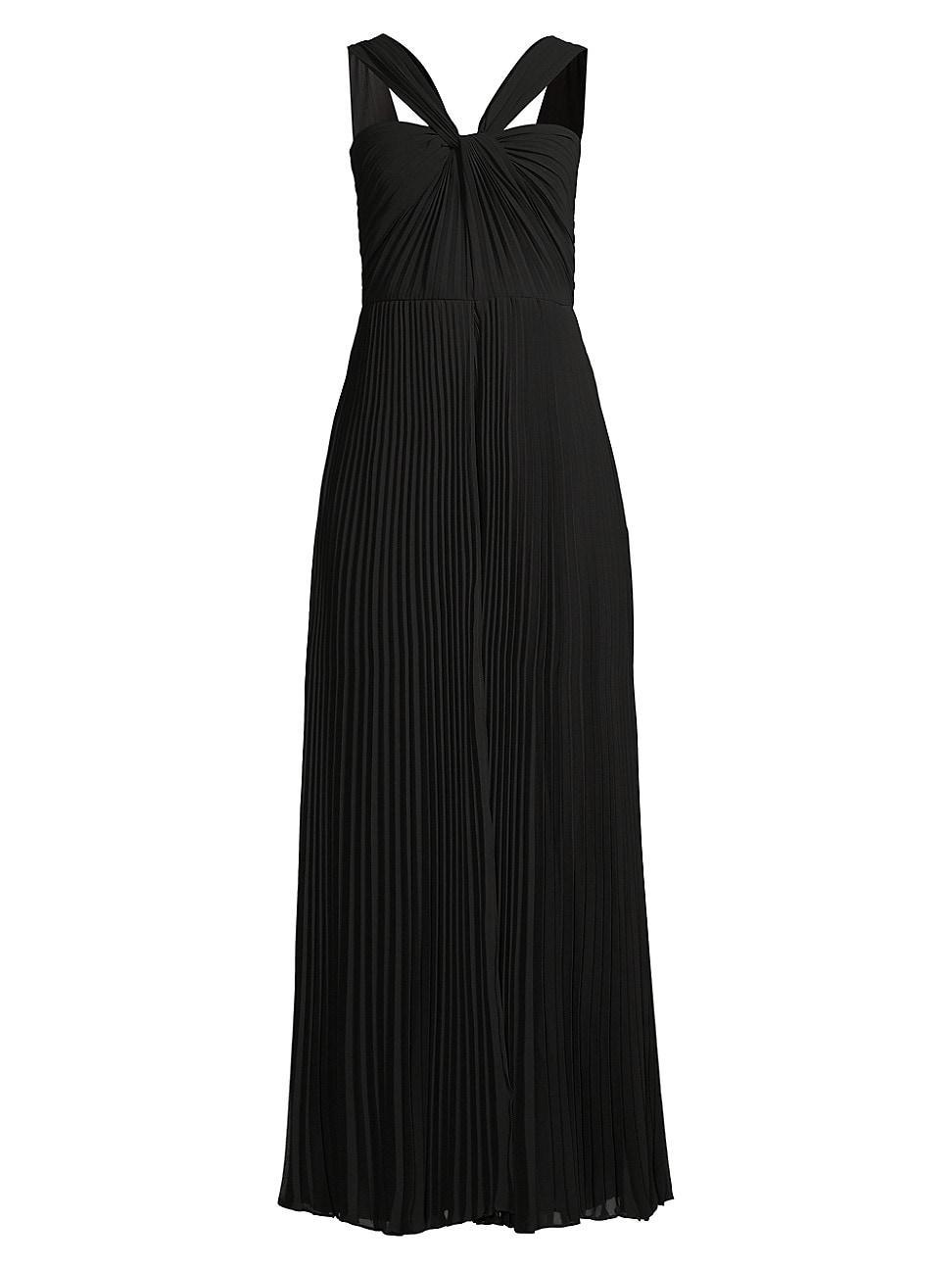 Womens Tina Pleated Twisted Jumpsuit Product Image