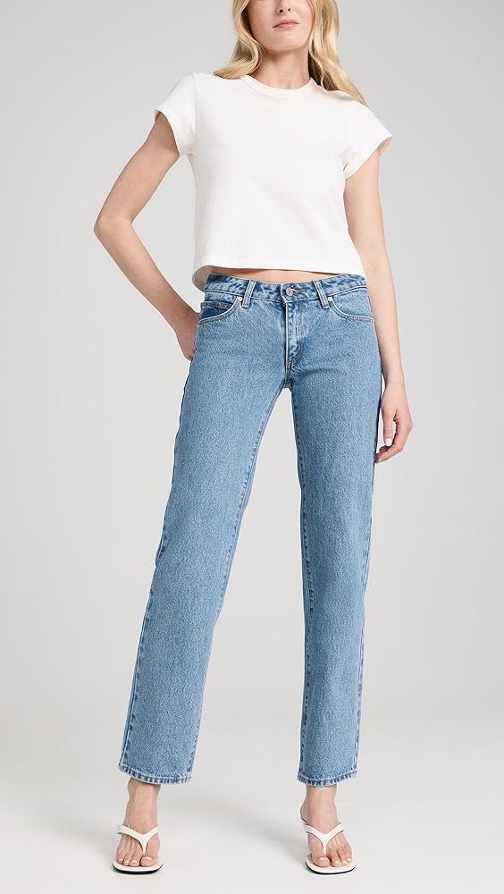 ABRAND Straight Leg Katie Jeans | Shopbop Product Image