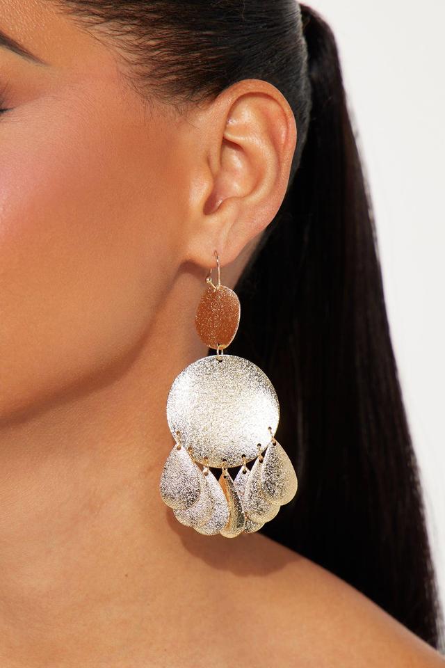 Bahama Villa Earrings - Gold Product Image