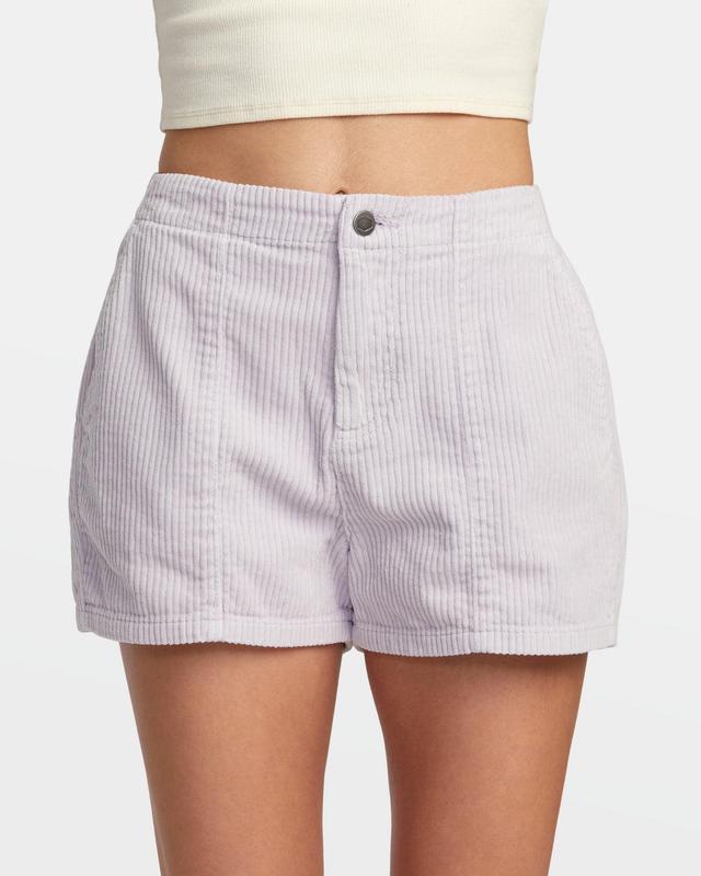 Daylight Corduroy Shorts - Fog Product Image