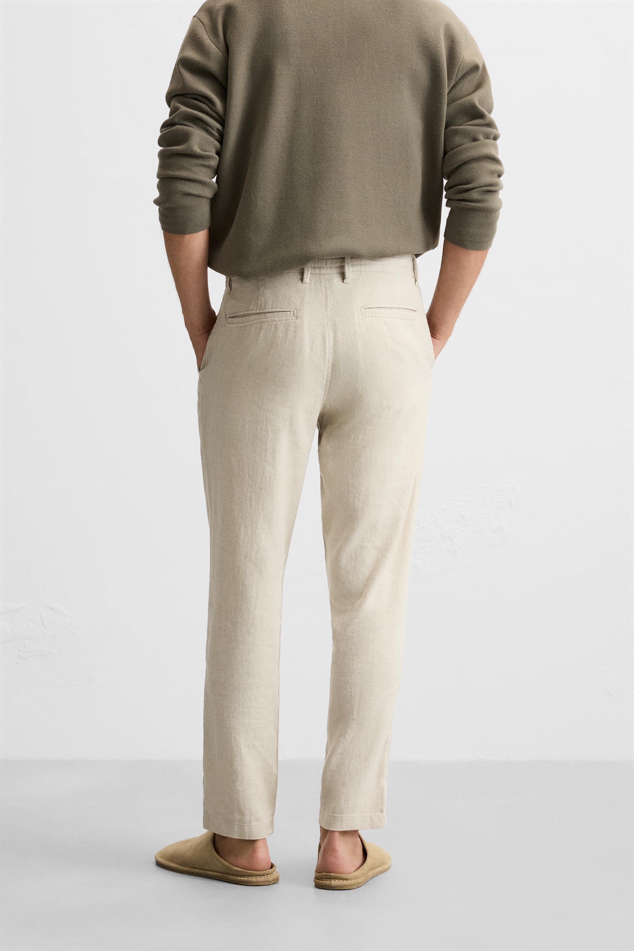 LINEN - COTTON PANTS Product Image