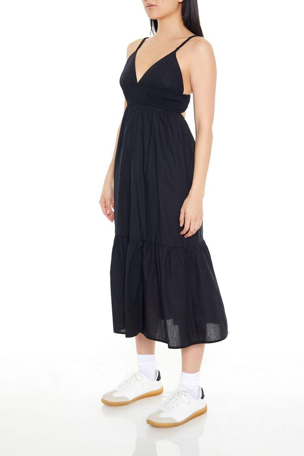 Plunging Cami Cutout Midi Dress | Forever 21 Product Image