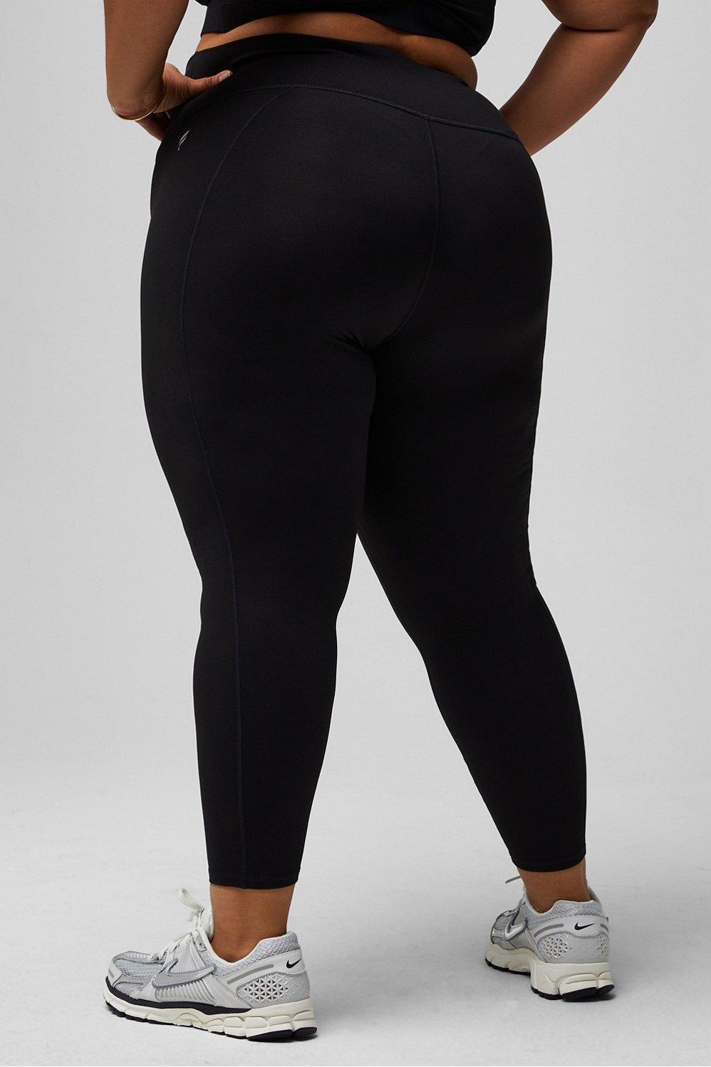 Fabletics Define High-Waisted 7/8 Legging Womens black Size XXS Product Image