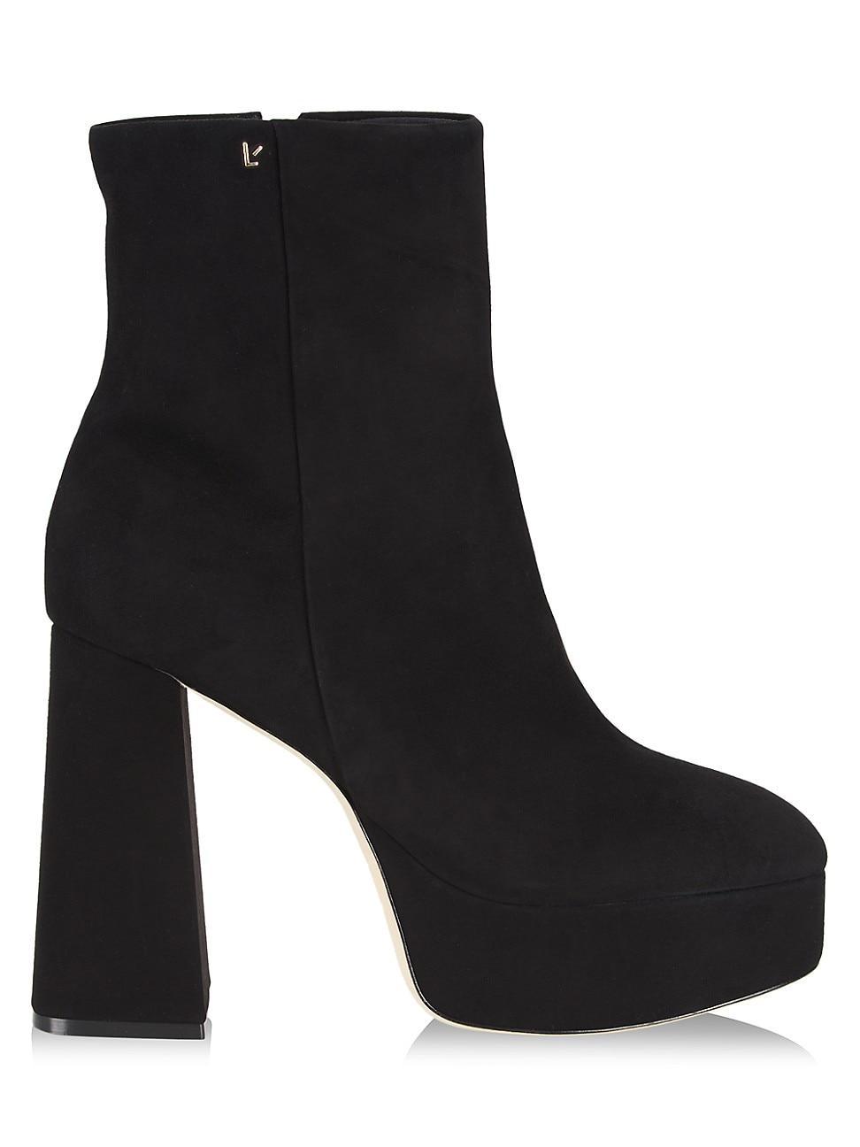 Womens Dolly Suede Platform Boots Product Image