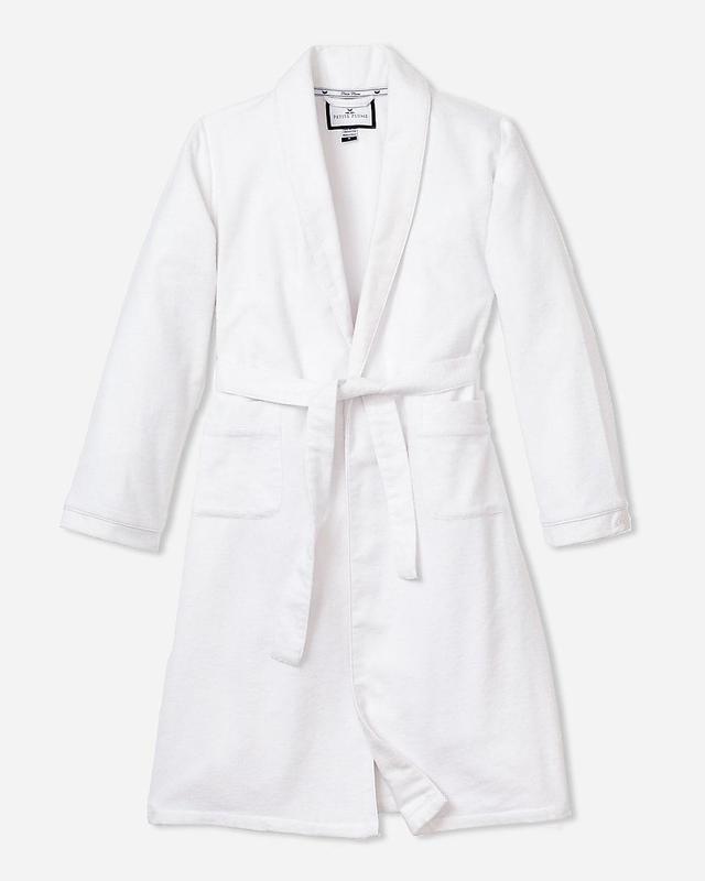 Petite Plume™ men's flannel robe Product Image