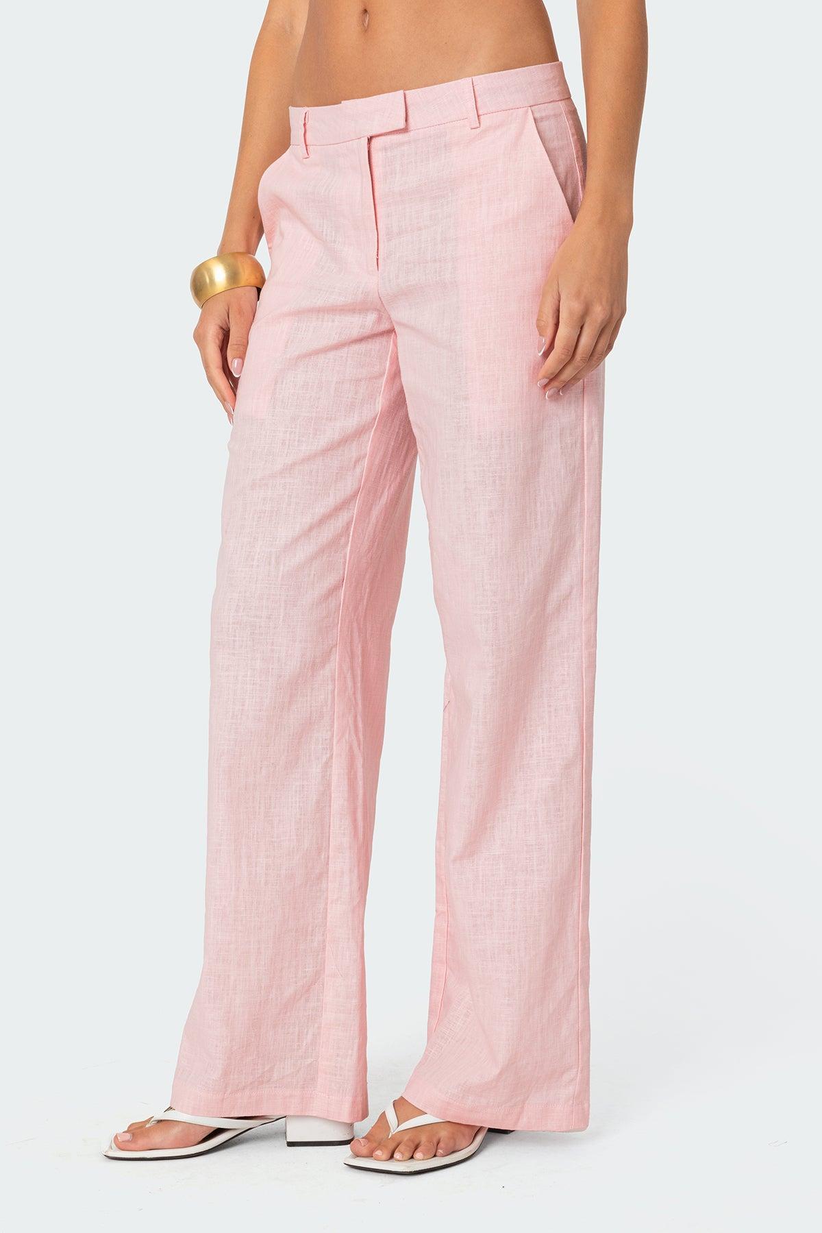 Arya Linen Look Pants Product Image