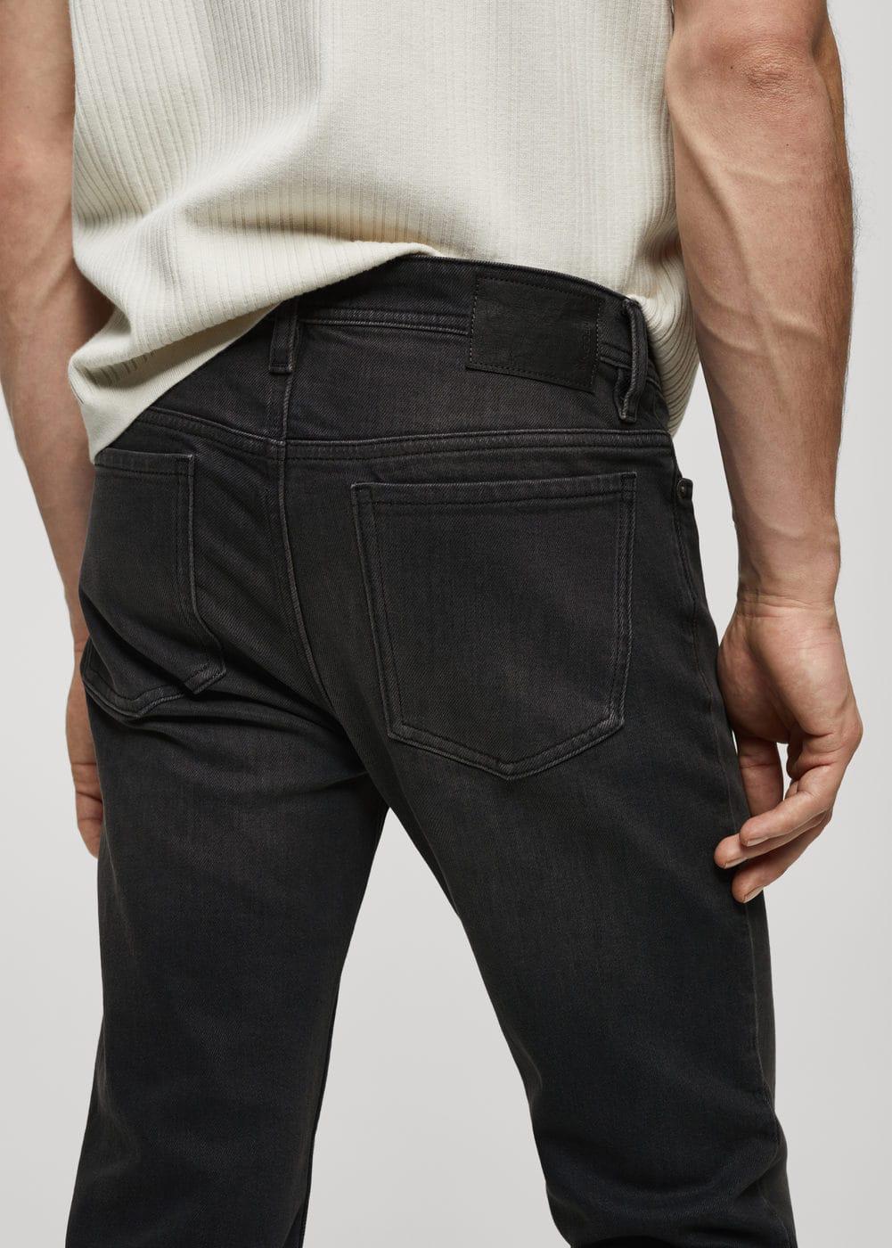 MANGO MAN - Jan slim-fit jeans open greyMen Product Image