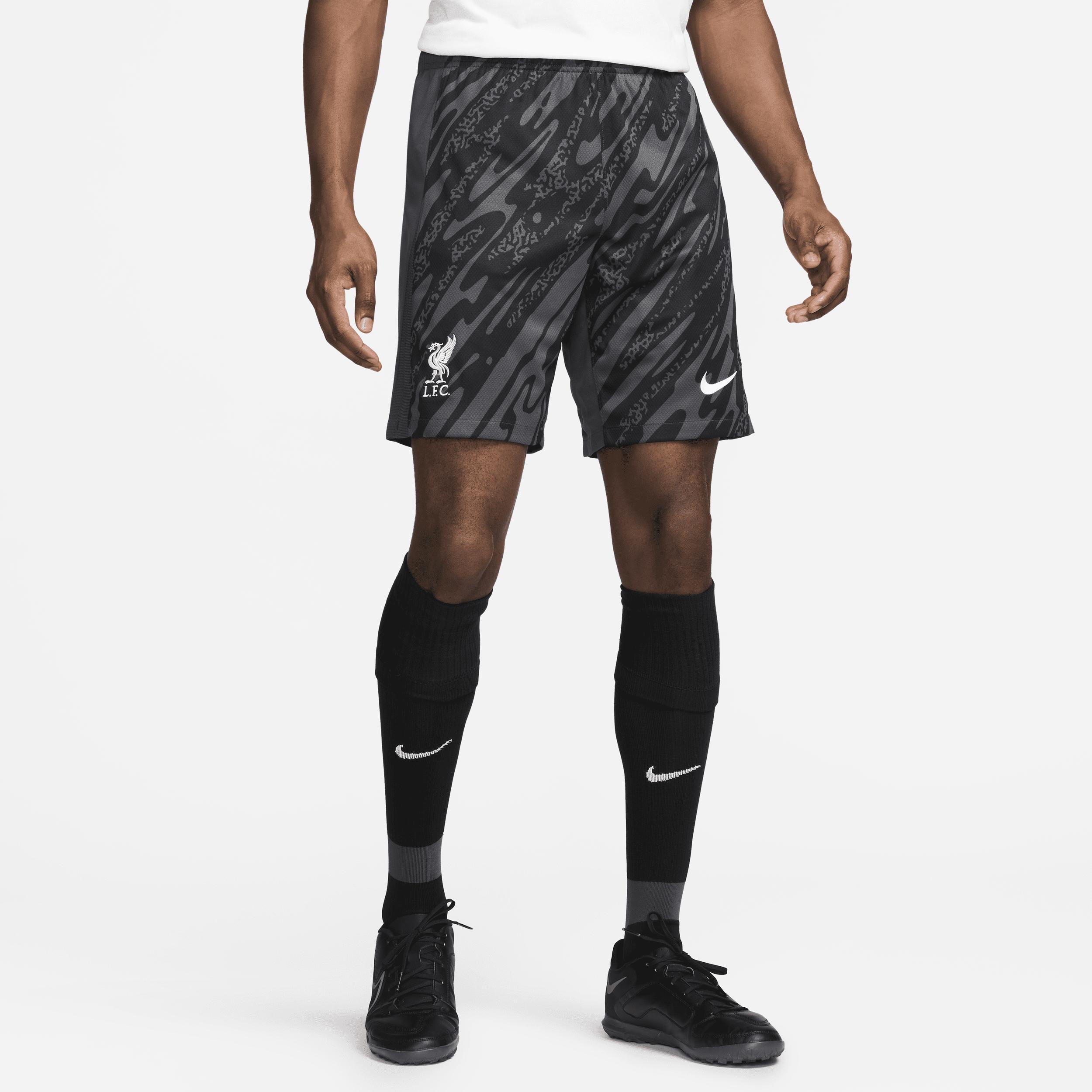 Nike Mens Gray Liverpool 2024/25 Goalkeeper Stadium Shorts Product Image