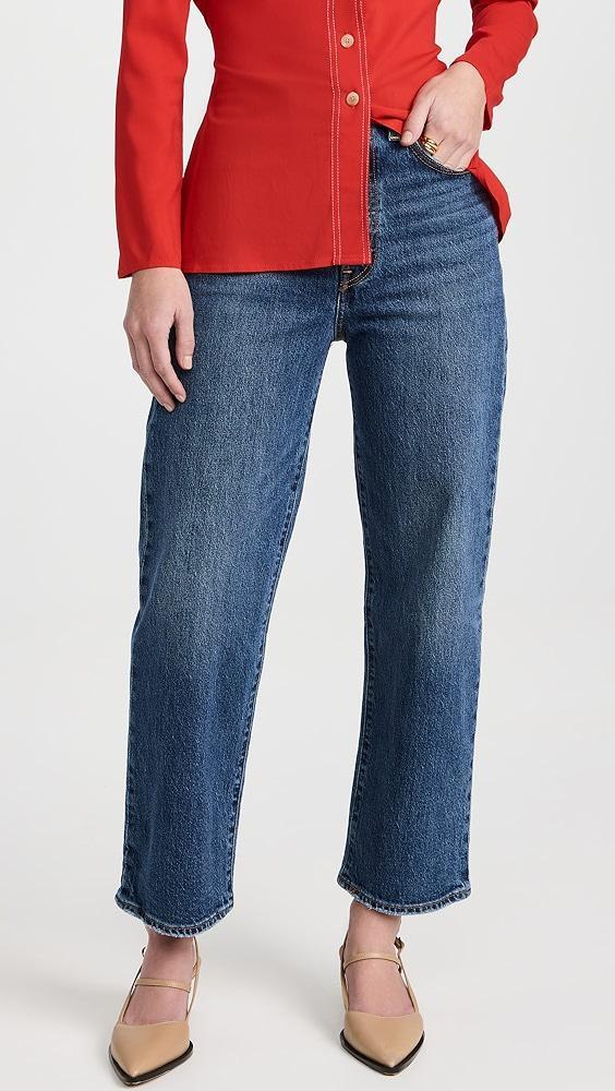 Levi's Ribcage Straight Ankle Jeans | Shopbop Product Image