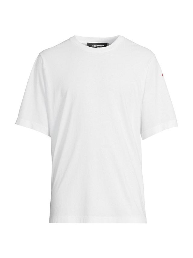 Mens Logo Cotton Loose-Fit T-Shirt Product Image