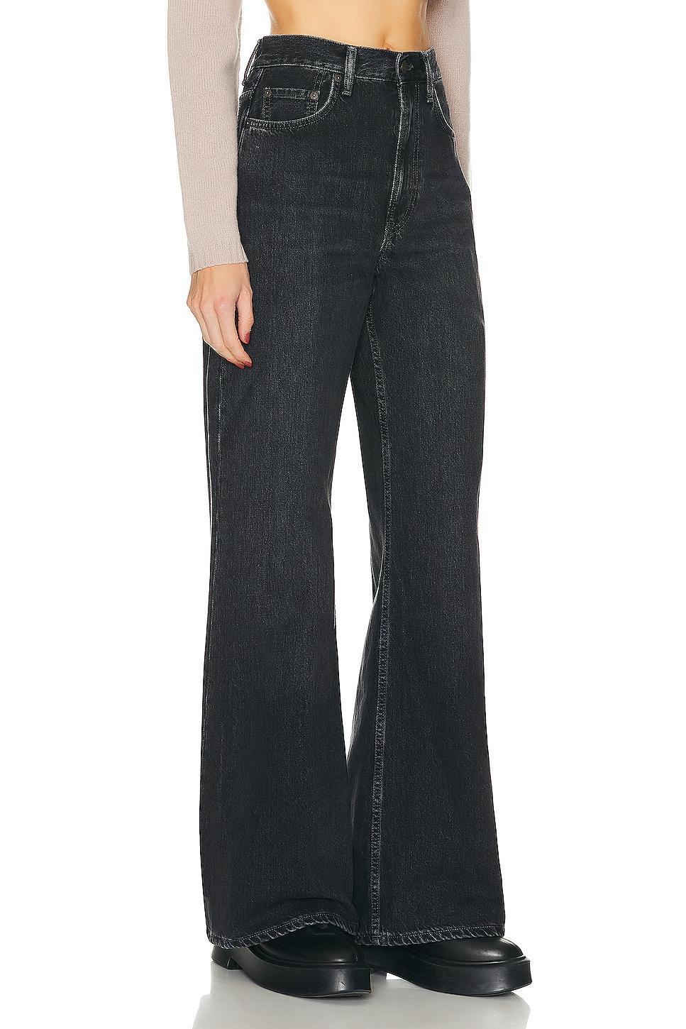 Acne Studios Vintage Baggy Wide Leg in Black - Black. Size 25 (also in 30). Product Image