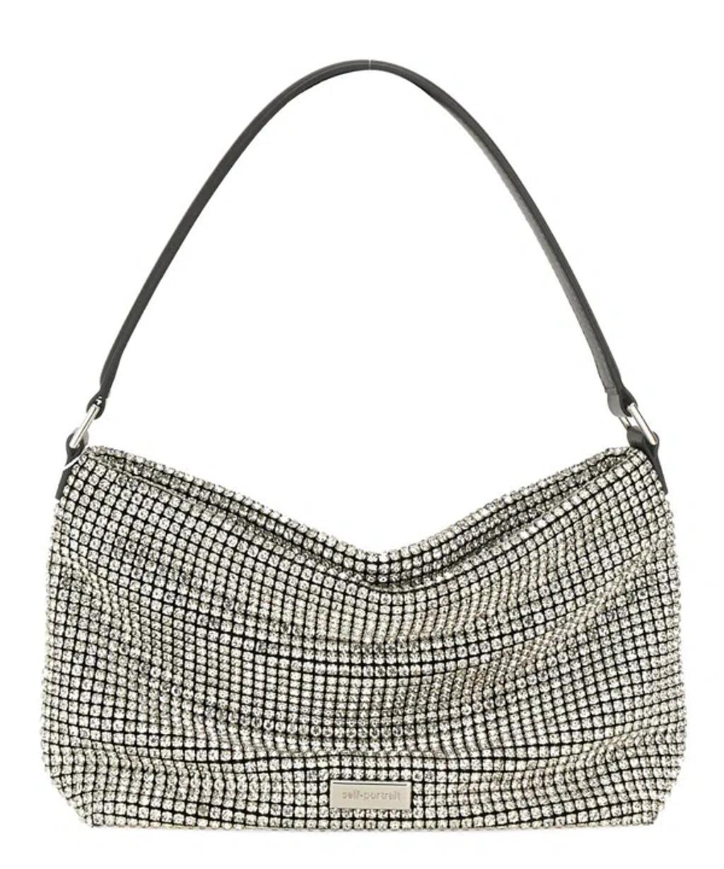 Silver Diamond Hobo Bag Product Image