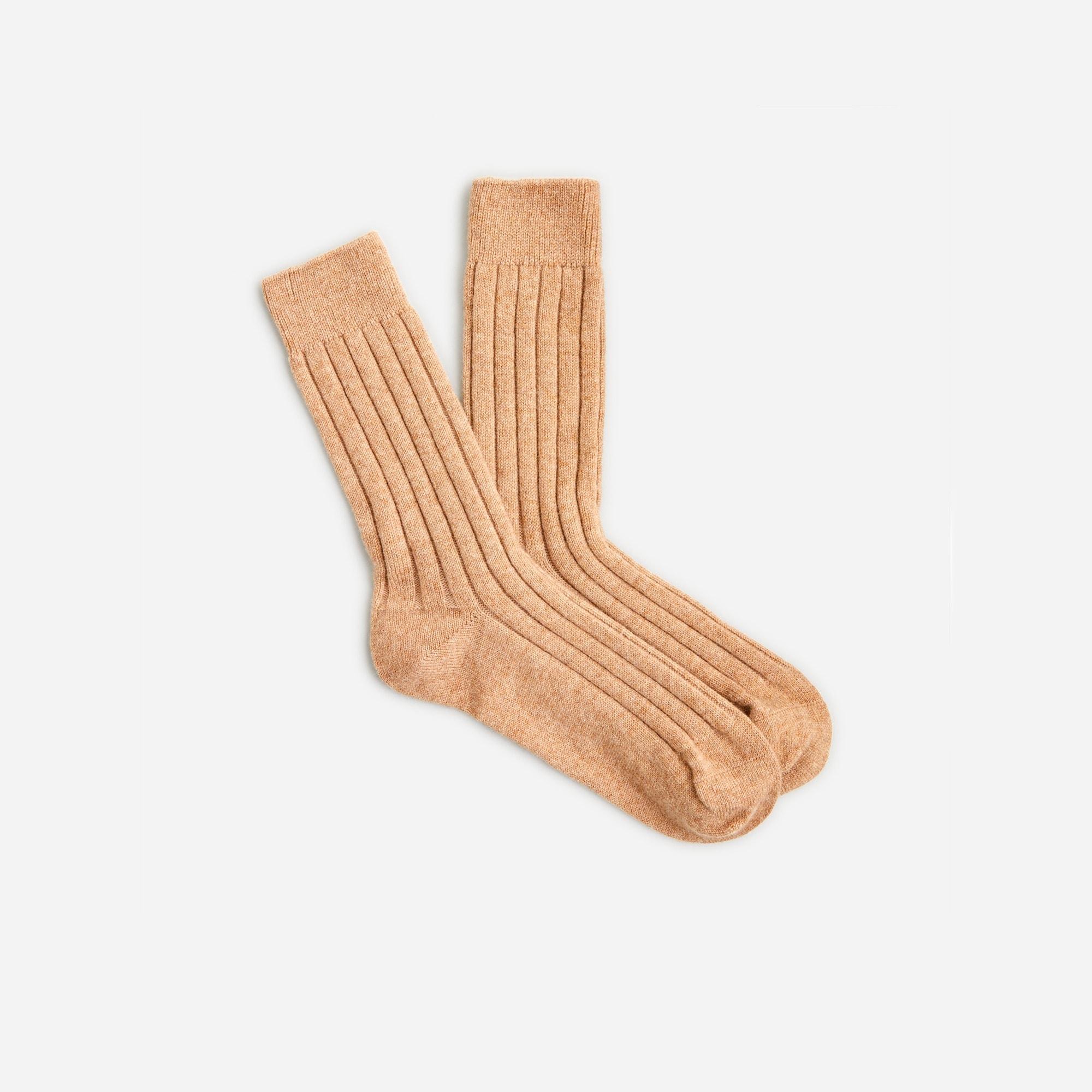 Cashmere-blend trouser socks Product Image