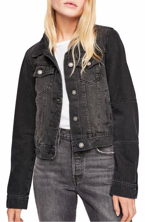 Free People We the Free Rumors Denim Jacket Product Image